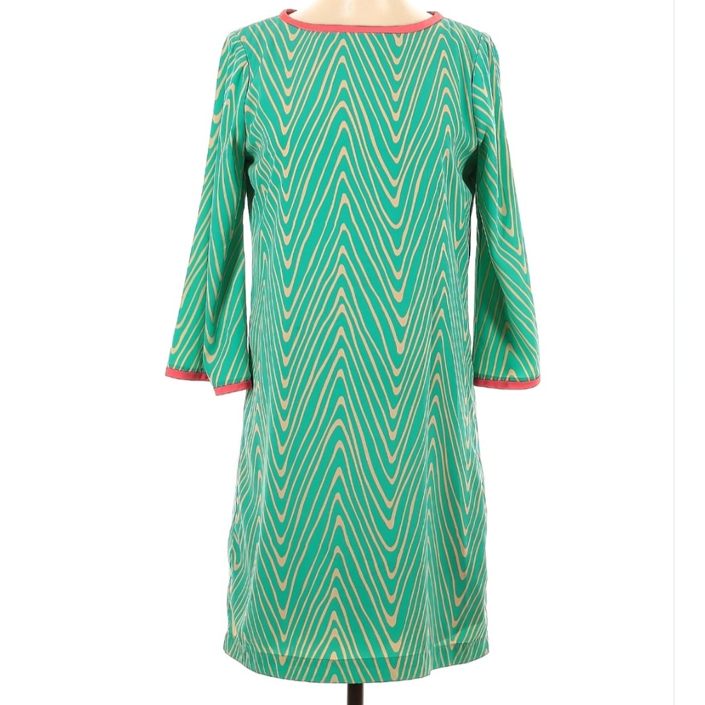 Uncle Frank Chevron Pattern Dress - image 1